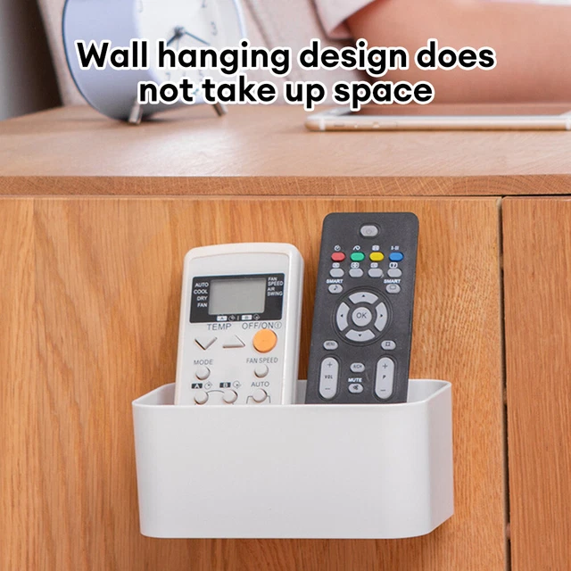 WALL MOUNT TV Air Conditioner Remote Control Holder Organizer Phone