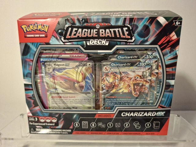 Pokemon TCG – Dracaufeu Ex League Battle Deck – Jeu De 60 Cartes Prêt à Jouer, Dés, Marqueurs, Stratégie