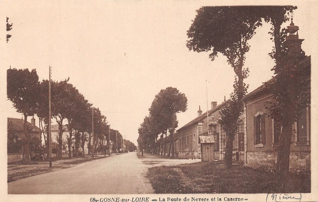 58-Cosne Sur Loire-Route De Nevers-La Caserne-N 6010-B/0201