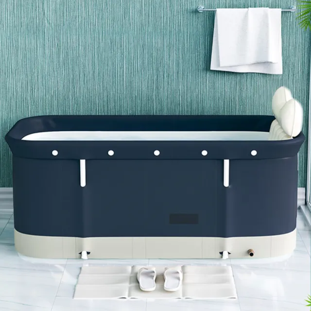 Kit de cubo de bañera plegable portátil bañera de pie baño familiar bañera de spa