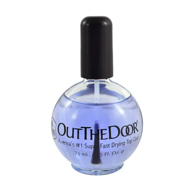 INM Out the Door Top Coat Nail Polish, 2.3 Ounce With Brush