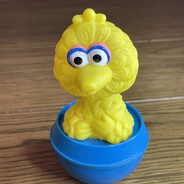 VINTAGE SESAME STREET BIG BIRD Webble Wobble Roly Poly 4
