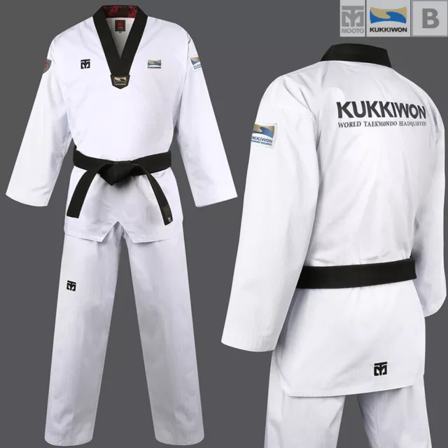 MOOTO KUKKIWON TAEKWONDO DOBOK/TKD UNIFORM/BS4.5 /BS5 KUKKIWON Uniform