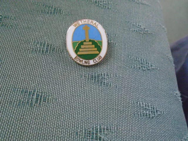 Wetheral Bowling Club Carlisle - Enamel Bowls Pin Badge