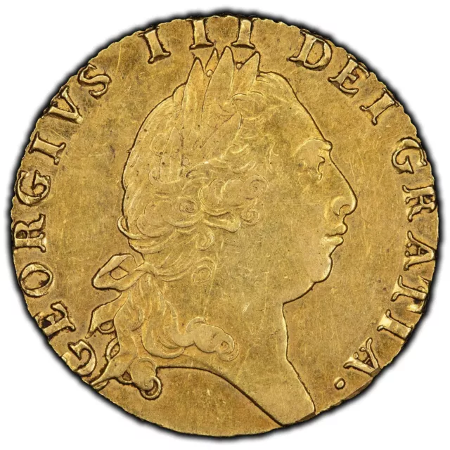 Great Britain 1793 1 One Guinea Gold Coin