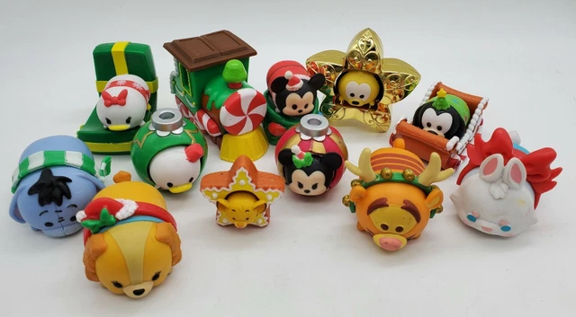 Lot of Disney Tsum Tsums from Christmas Advent Calendar! Tigger, Mickey, Minnie