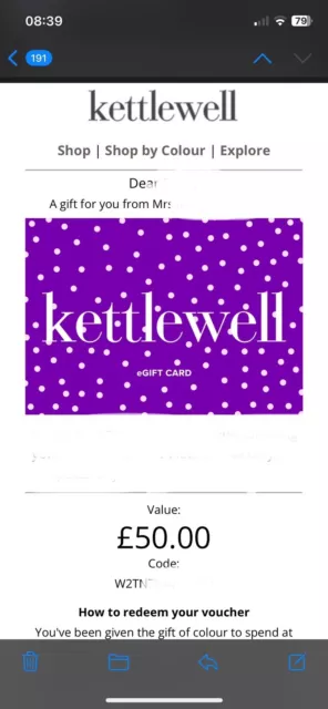 Kettlewell £50 Voucher Code