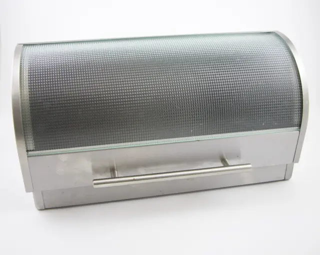 https://www.picclickimg.com/nKcAAOSwMHxliJrm/Oggi-Stainless-Steel-Bread-Box-With-Textured-Tempered.webp