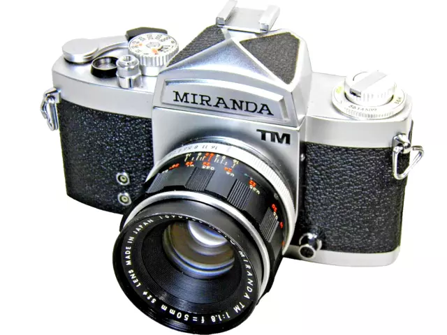 Cámara Miranda Tm (M42) + Objetivo Miranda Tm 1,8/50 Mm100% Función + ¡Como Nuevo!