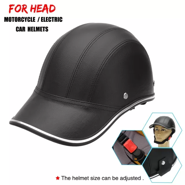 Medio casco de motocicleta casco de media cara casco patinete eléctrico