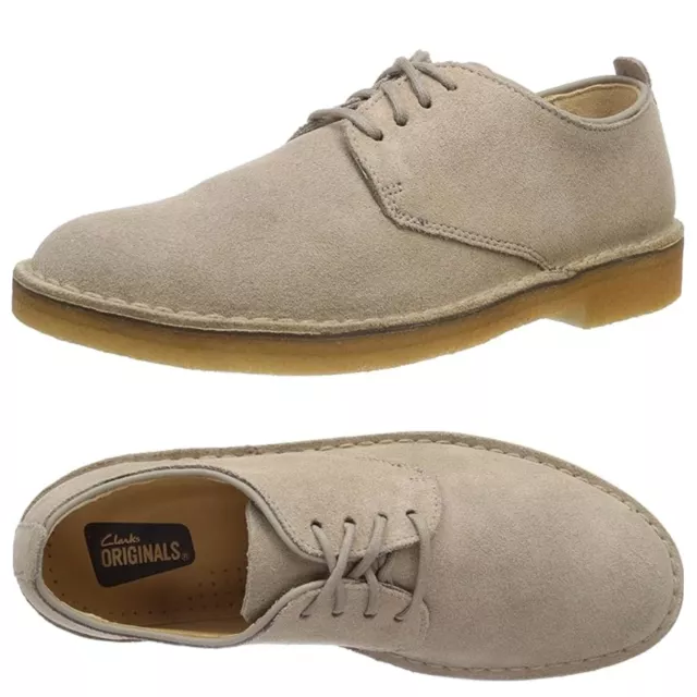 CLARKS ORIGINALS BEST OF BRITISH Oswyn Lo WHITE LEATHER Shoe Men UK 12 G EU 47 M 99.99 PicClick UK