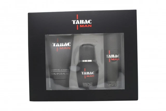 Mäurer & Wirtz Tabac Man Gift Set 30Ml Edt + 75Ml S/G + 50Ml Deo Spray. New