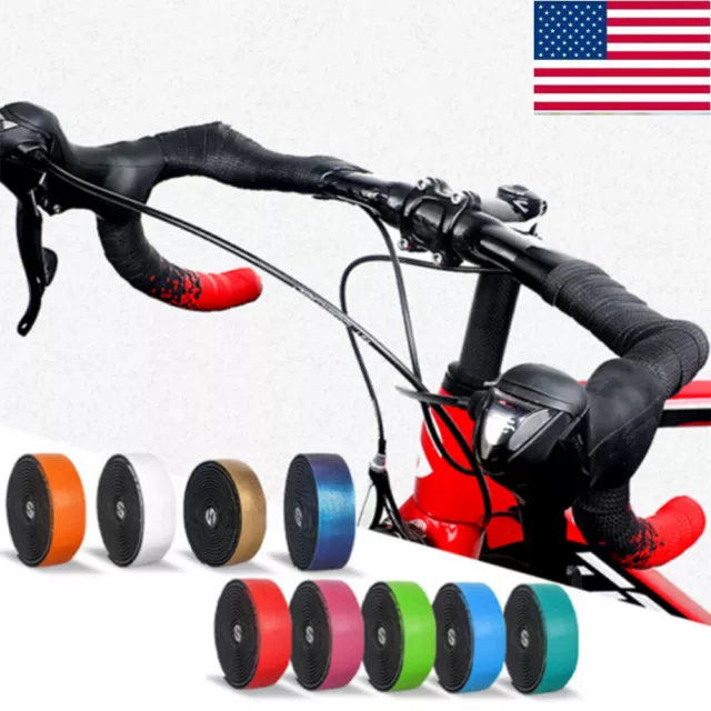 ZTTO Bike Handlebar Tapes Bicycle Wrap Bar Grips PU EVA Tape Road Bike Cycling