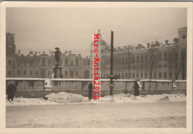 Foto, Wk2, Schloß in Gattschina Krasnogwardeisk 1941, Russland, 01 (N)50953