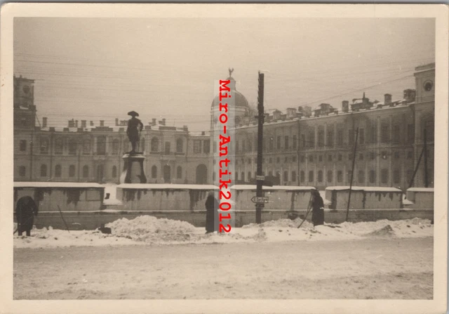 Foto, Wk2, Schloß in Gattschina Krasnogwardeisk 1941, Russland, 01 (N)50953 Foto, Wk2, Schloß in Gattschina Krasnogwardeisk 1941, Russland, 01 (N)50953