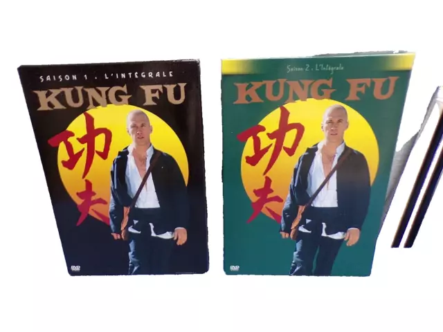 KUNG FU-DVD-saisons 1 et 2 en coffret-L'intégrale-David Carradine