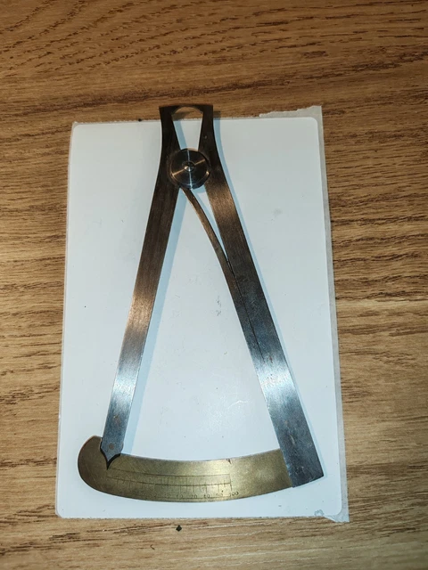 Lot De 3 Compas D'épaisseur - Outils Horloger/bijoutier, 8 Cm, 22.7g (occasion)