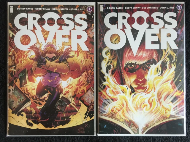 Crossover 1B + 1C Image Comics 2020 1st Print - 2 Comics Lot -Shaw Cates Stegman