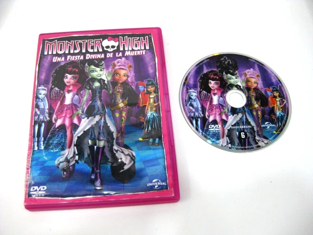 MONSTER HIGH A Divine Death Party DVD Animation £18.90 - PicClick UK