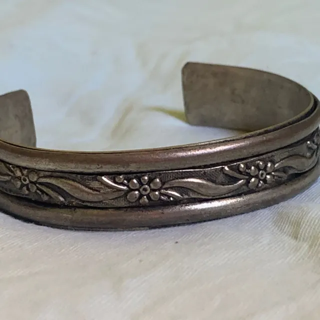 A Genuine Rare Bronze Bracelet Engraving Viking Quality Artifact Amazing