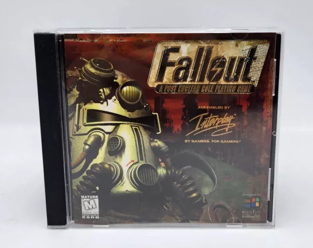 Fallout  PC CD-ROM Jewel Case  Windows 95 /98 Interplay