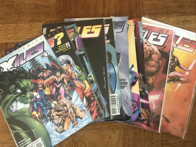 Marvel Comics Lot of 11 issues of Exiles Chris Claremont Direct Editions