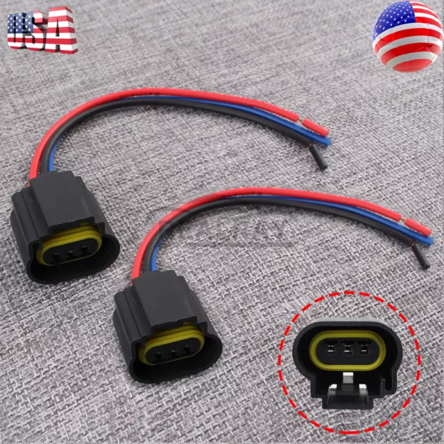 9003 to 9008 Bulb HID Headlight Conversion Adapter Harness H13 to H4 Pigtail x 2 9003 to 9008 Bulb HID Headlight Conversion Adapter Harness H13 to H4 Pigtail x 2