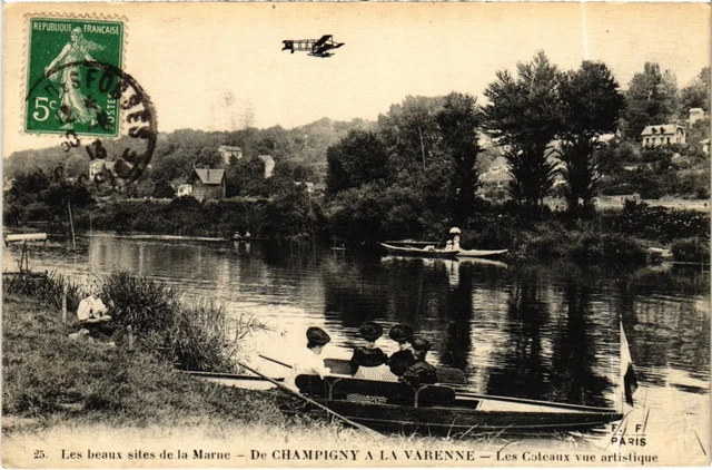 Ancienne Carte Postale CPA 94 Champigny-sur-Marne – Avenue De La République