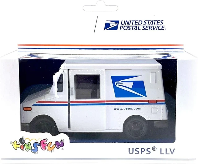 HO 1 64 GreenLight UNITED STATES POSTAL SERVICE USPS LLV w/MAILBOX for sale online
