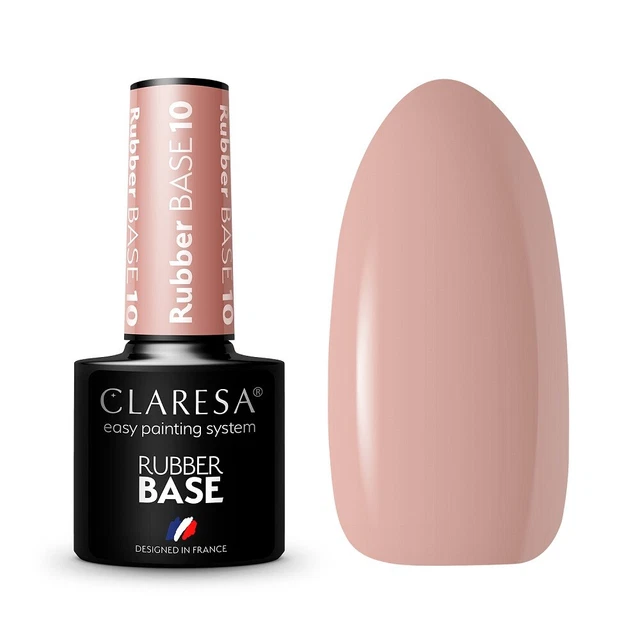 5906750236360 Rubber Base baza do lakieru hybrydowego 10 5g Claresa