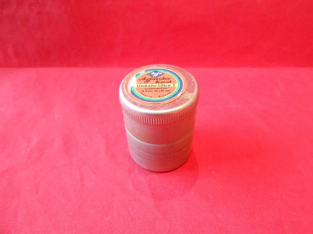 Dose Agfa Agfacolor Karat Øca.33mm. 44mm.Hoch