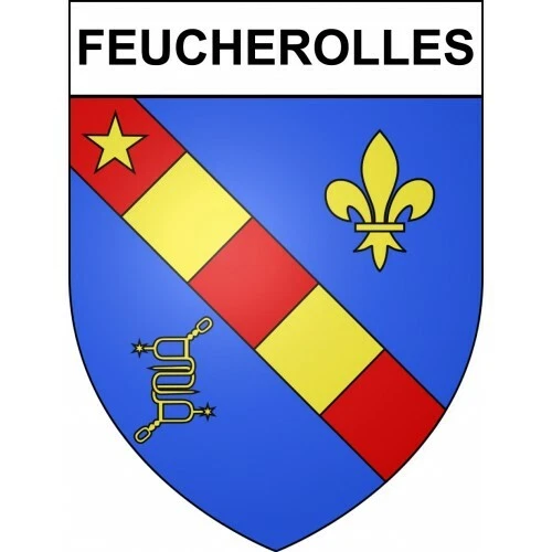 Autocollant Blason Mont-Saint-Éloi 62 - Sticker Adhésif - Neuf - Décoration Personnalisée