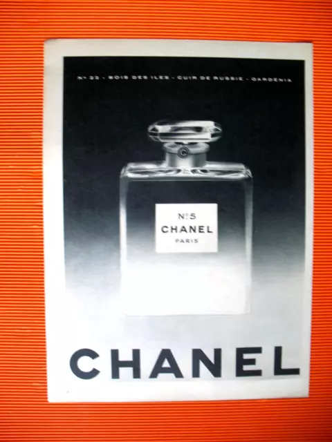 Publicite De Presse Chanel N° 5  Eparfum Paris French Ad 1957