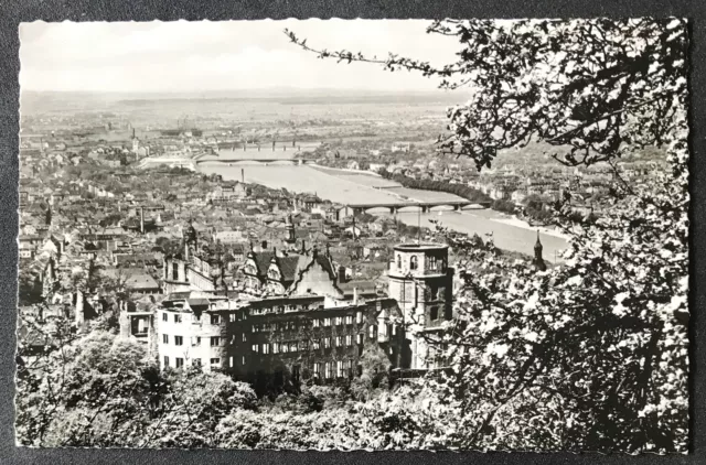 tolle alte AK „Frühling in Heidelberg“ - Gedicht - 69115 mit Schloß -postfrisch