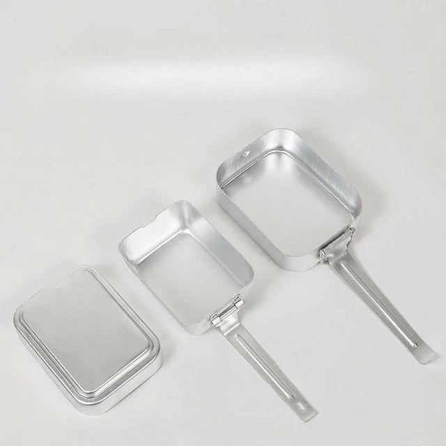 Boite à Manger , lunch box, bento 2 en 1 en Inox LE GRAND TETRAS