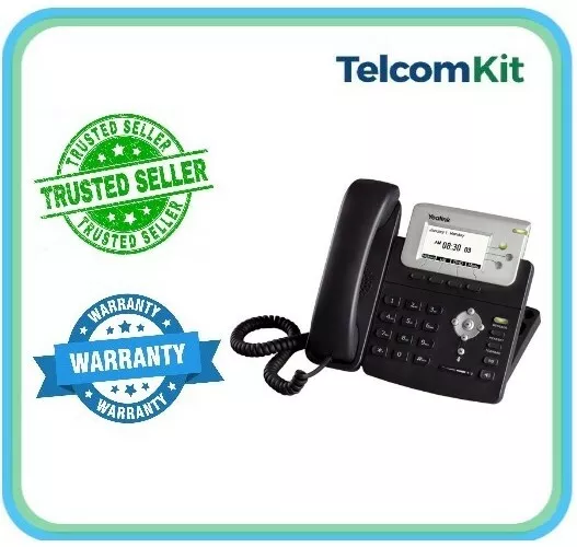 Yealink T22P professionelles IP-Telefon **komplett mit neuen Kabeln und Garantie**