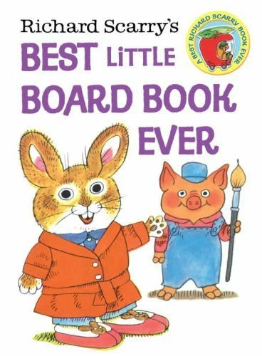 Richard Scarry's Best Little Board Bo- 9780449819012, board book, Richard Scarry