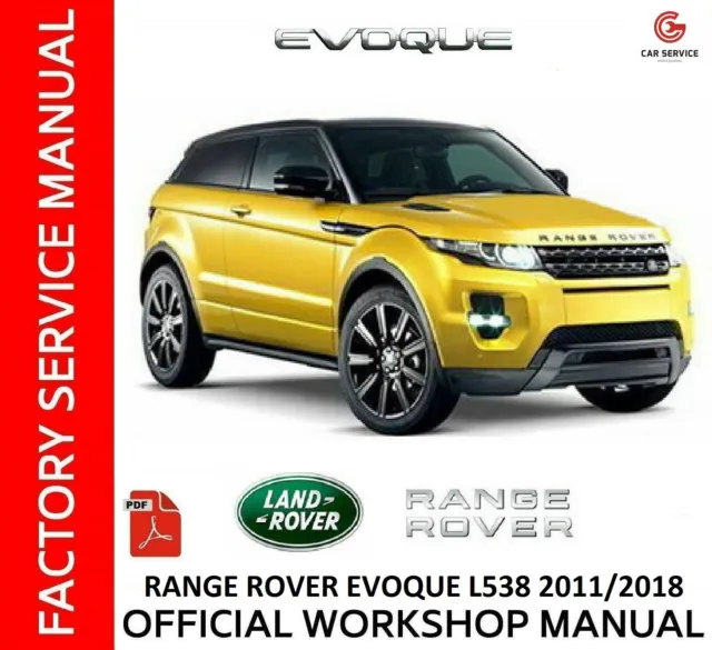 Range Rover Evoque L538 2011/2018 - Manuale Officina - Workshop Wiring Diagrams
