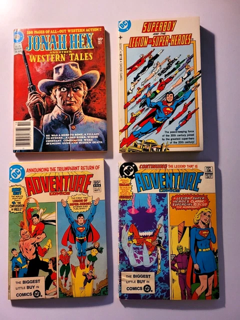 DC Blue Ribbon Digest + Adventure Comics + PB,   Mixed Lot of 4,   Nice Books