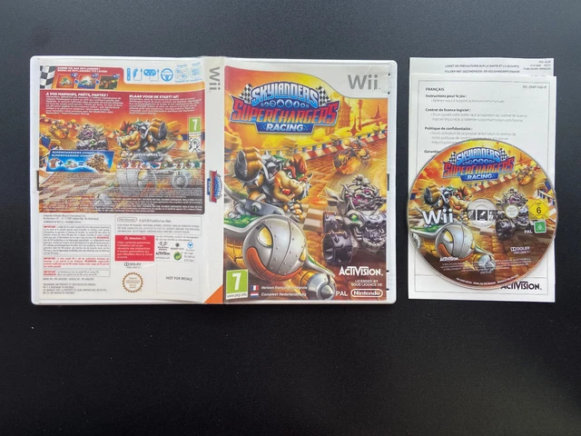 Jeu Skylanders superchargers racing Nintendo Wii en boite