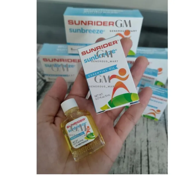 Aceite esencial Sunrider Sunbreeze 0,17fl. oz alivio del dolor dolor dolor muscular REGALO GRATUITO