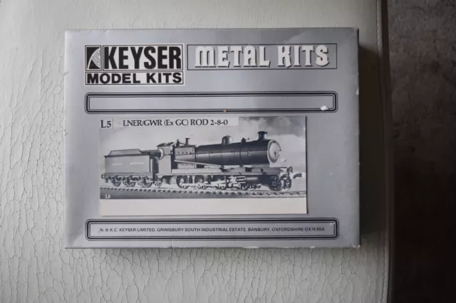 Keyser Metal OO Gauge Steam Locomotive Kit