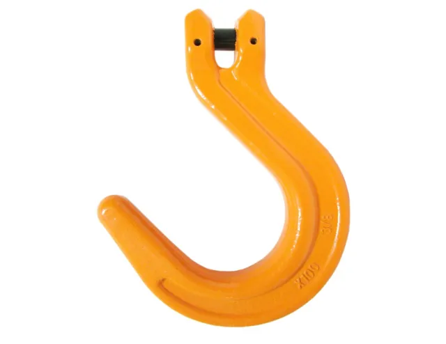 3/8" Clevis Foundry Casting Trunnion Hook X100 Forged Orange 8,800 lbs Industry