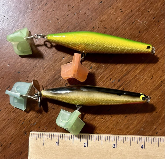 VINTAGE BAGLEY'S DUB'L 07 Fishing Lures Lot Of 8 Read $80.00