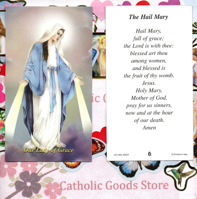 Our Lady Of Victory Hail Holy Queen Laminated Prayer vrogue.co
