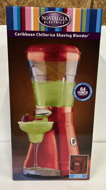 Nostalgia 64-Ounce Margarita Maker & Slushie Machine Easy-Flow Spout, Daiquiris