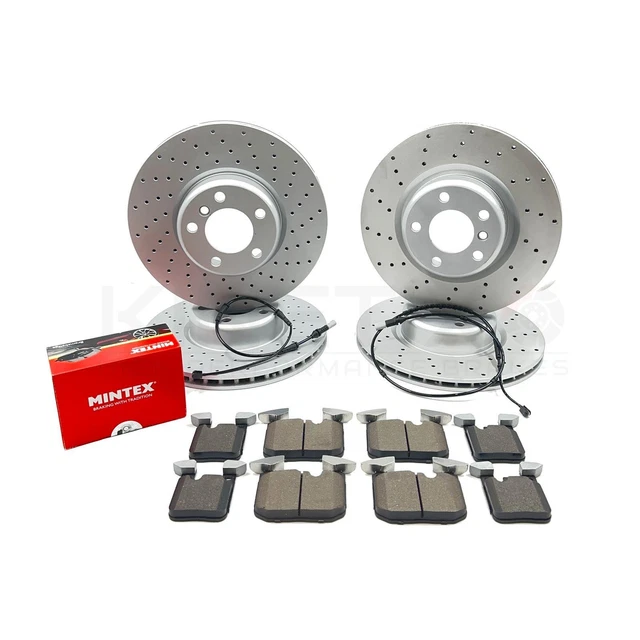 Kit Disques + Plaquettes De Frein ABS Avant & Arrière Pour BMW 1 F20 118