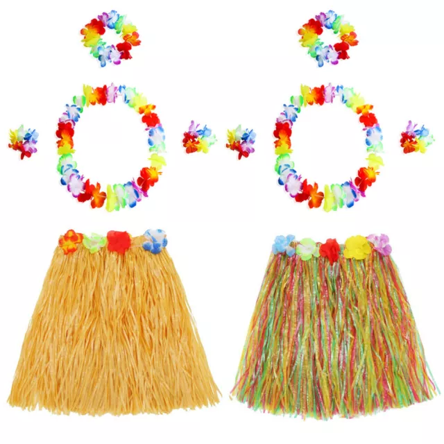 hawaii jupe Tropical Hula Dance Skirt Set Tropical Hula Dance