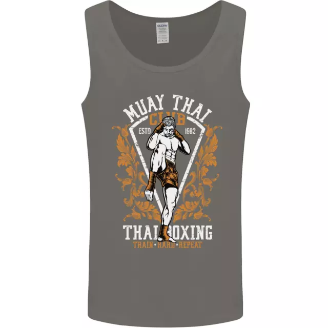 Gilet canotta da uomo Muay Thai Fighter Warrior MMA arti marziali 2