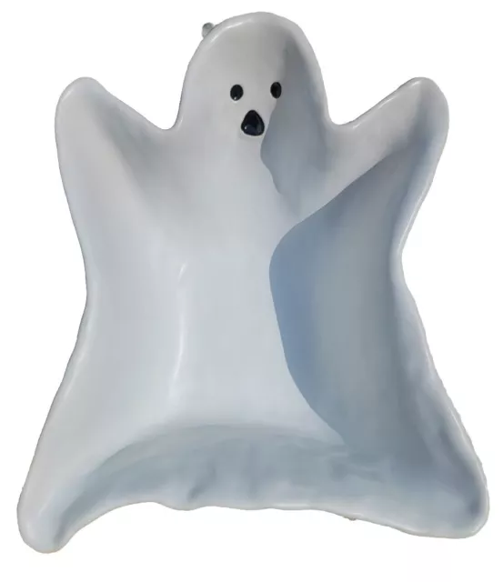 BRAND NEW POTTERY Barn Figural Ghost Stoneware Serving Bowl Halloween ...